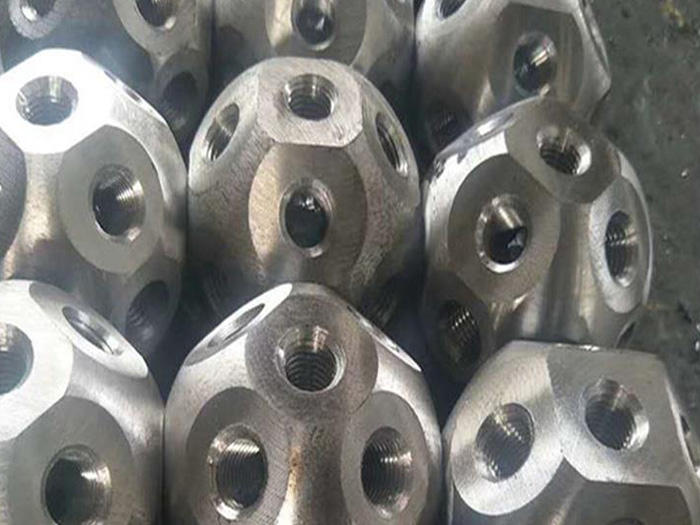 华蓥螺栓球网架杆件制作